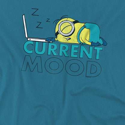 Slate - Side - Despicable Me Unisex Adult Monday Mood Minions T-Shirt