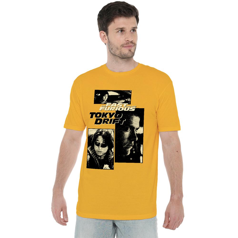 Gold - Lifestyle - Fast & Furious Tokyo Drift Unisex Adult Cast T-Shirt