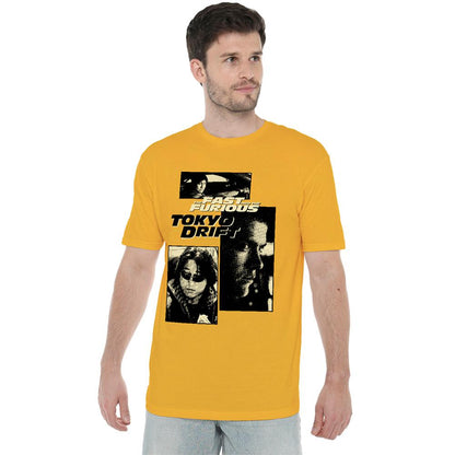 Gold - Lifestyle - Fast & Furious Tokyo Drift Unisex Adult Cast T-Shirt