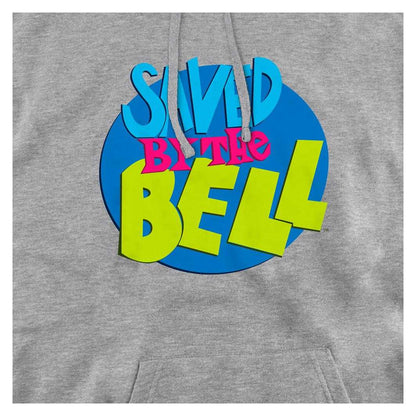 Athletic Heather - Side - Saved By The Bell Unisex Adult Heather Hooded Long-Sleeved Hoodie