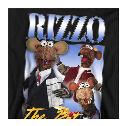 Black - Side - The Muppets Unisex Adult Rizzo The Muppets Sweatshirt