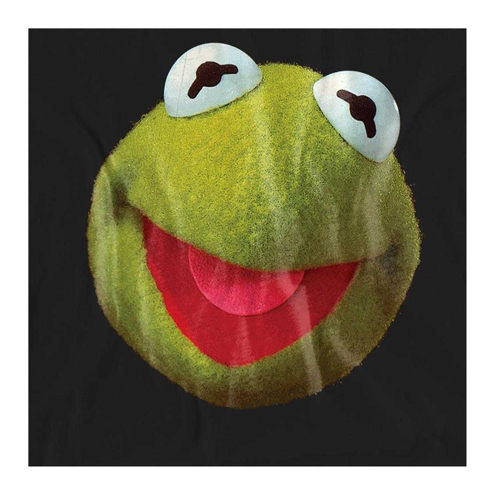 Black - Side - The Muppets Womens-Ladies Kermit Ringspun Cotton T-Shirt