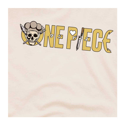 Natural - Side - One Piece Unisex Adult Sanji Ringspun Cotton T-Shirt