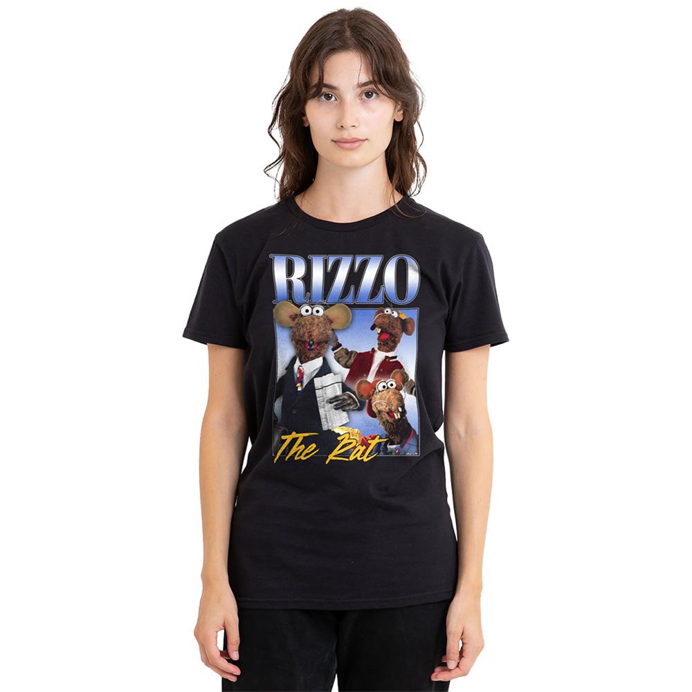 Black - Lifestyle - The Muppets Womens-Ladies Homage Ringspun Cotton T-Shirt