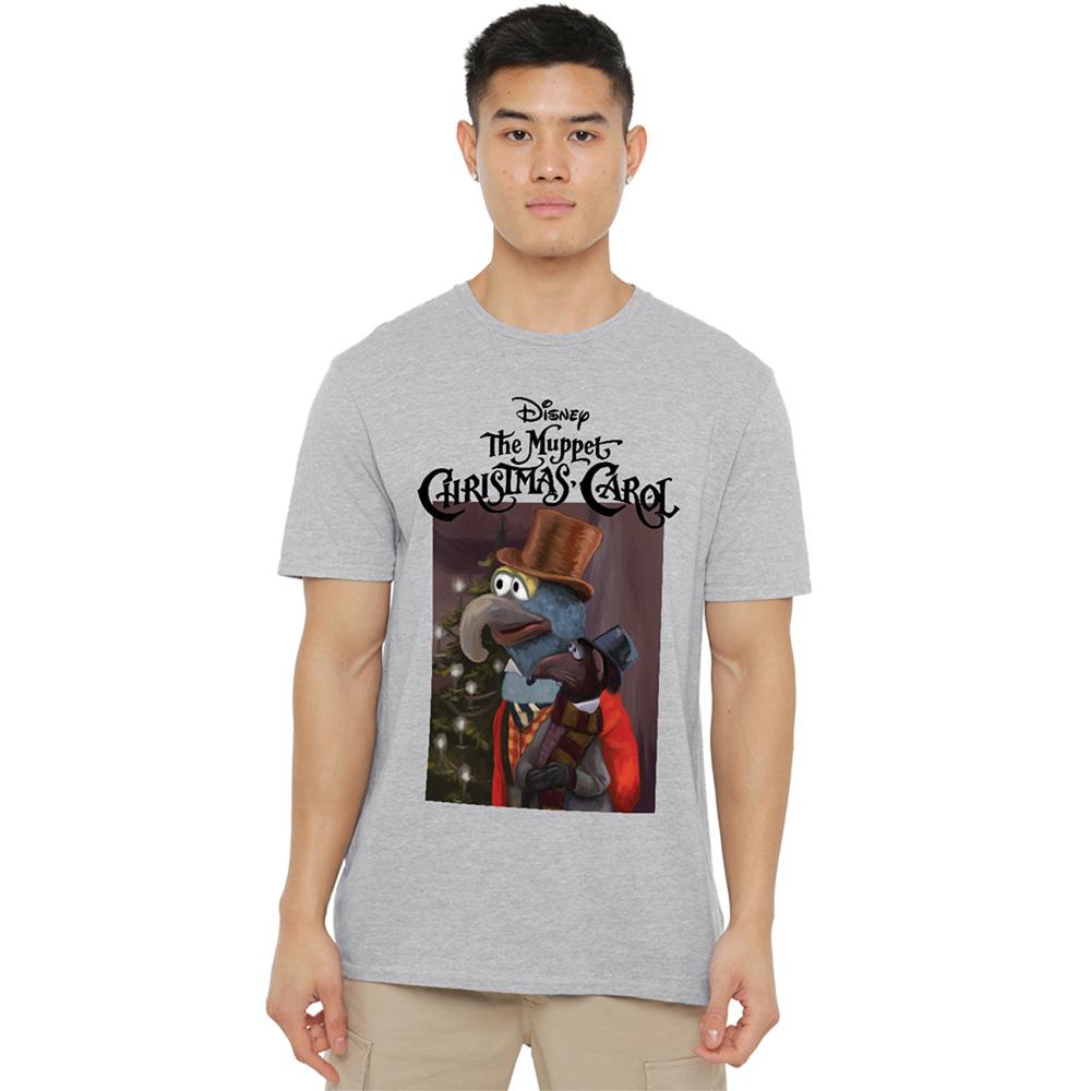 Sport Heather - Lifestyle - The Muppets Christmas Carol Unisex Adult Gonzo T-Shirt