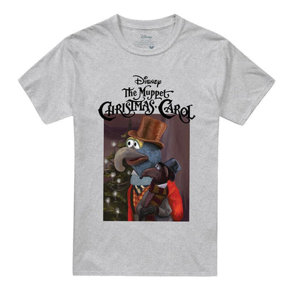 Sport Heather - Front - The Muppets Christmas Carol Unisex Adult Gonzo T-Shirt