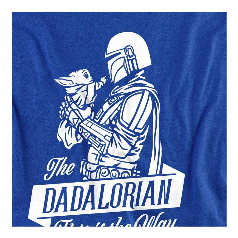 Royal Blue - Side - Star Wars Unisex Adult Dadalorian Sweatshirt