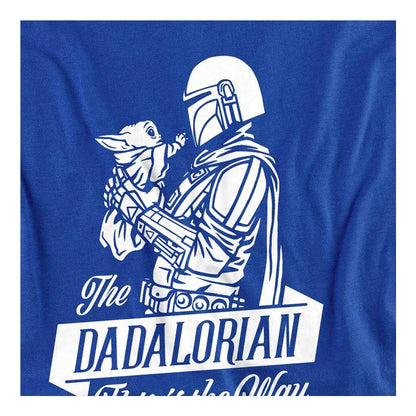 Royal Blue - Side - Star Wars Unisex Adult Dadalorian Sweatshirt