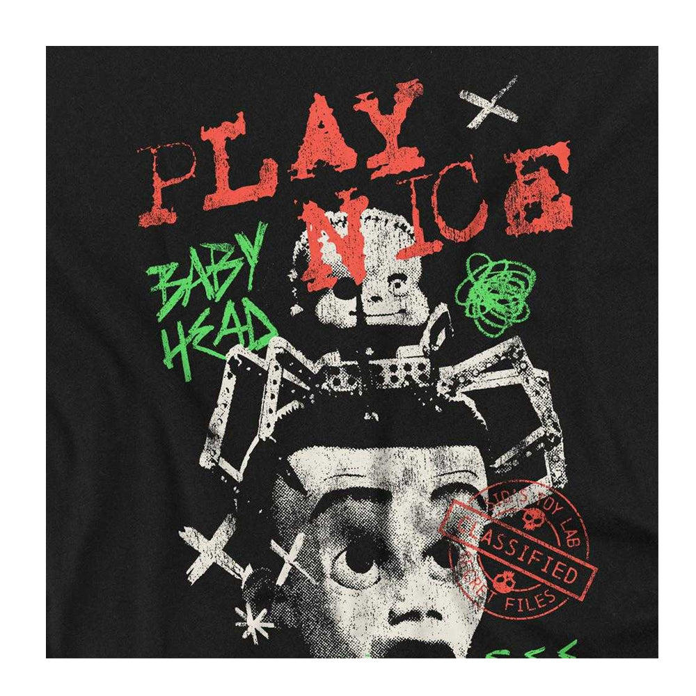 Black - Side - Toy Story Womens-Ladies Toys Can See Toy Story Fitted T-Shirt