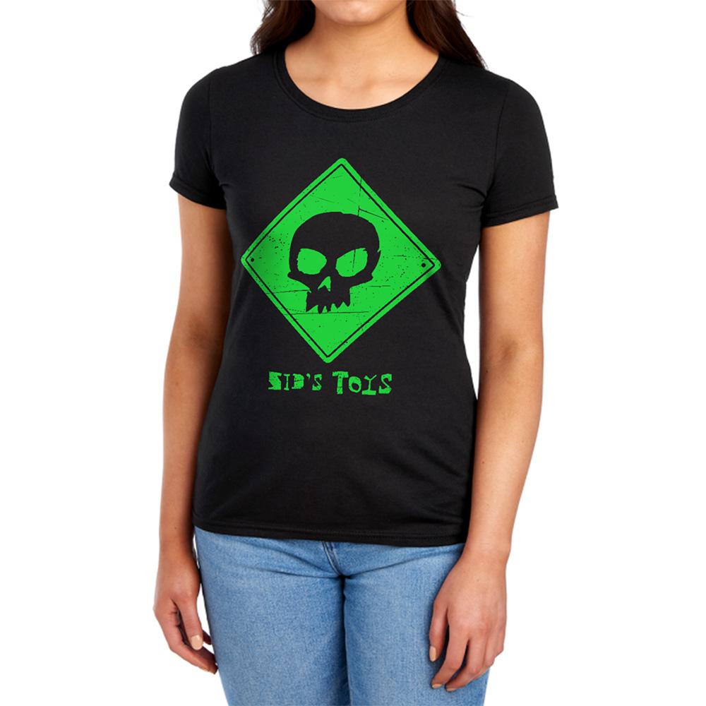 Black - Lifestyle - Toy Story Womens-Ladies Sid´s Toys Logo Fitted T-Shirt
