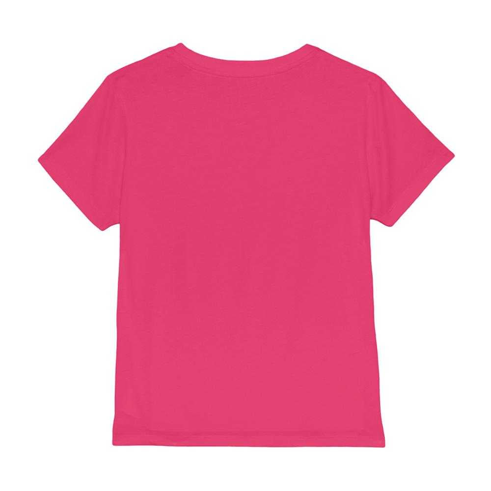 Hot Pink - Back - Gabby´s Dollhouse Childrens-Kids Heart T-Shirt