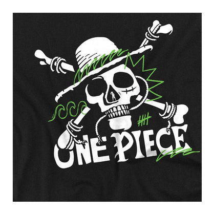 Black - Side - One Piece Womens-Ladies Doodle Fitted T-Shirt