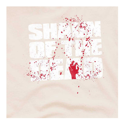 Black - Side - Shaun Of The Dead Unisex Adult Logo Ringspun Cotton T-Shirt