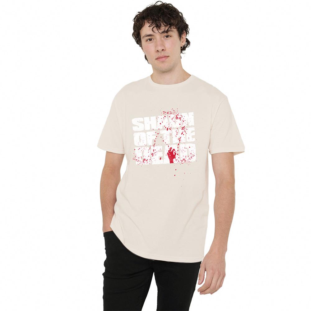 Black - Lifestyle - Shaun Of The Dead Unisex Adult Logo Ringspun Cotton T-Shirt