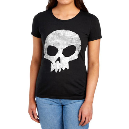 Black - Lifestyle - Toy Story Womens-Ladies Skull Fitted T-Shirt