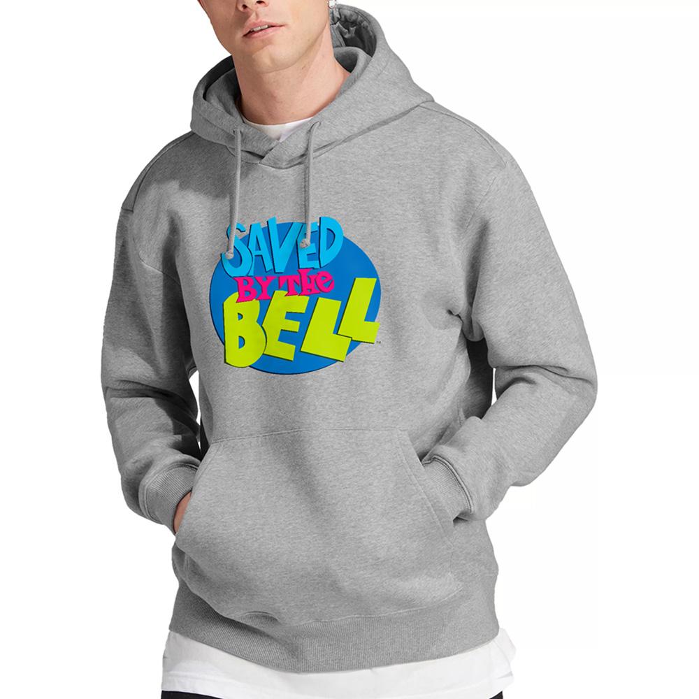 Athletic Heather - Lifestyle - Saved By The Bell Unisex Adult Logo Heather Hoodie
