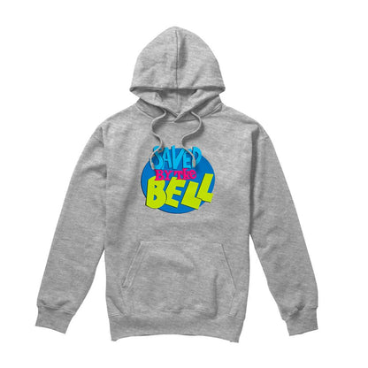 Athletic Heather - Front - Saved By The Bell Unisex Adult Logo Heather Hoodie