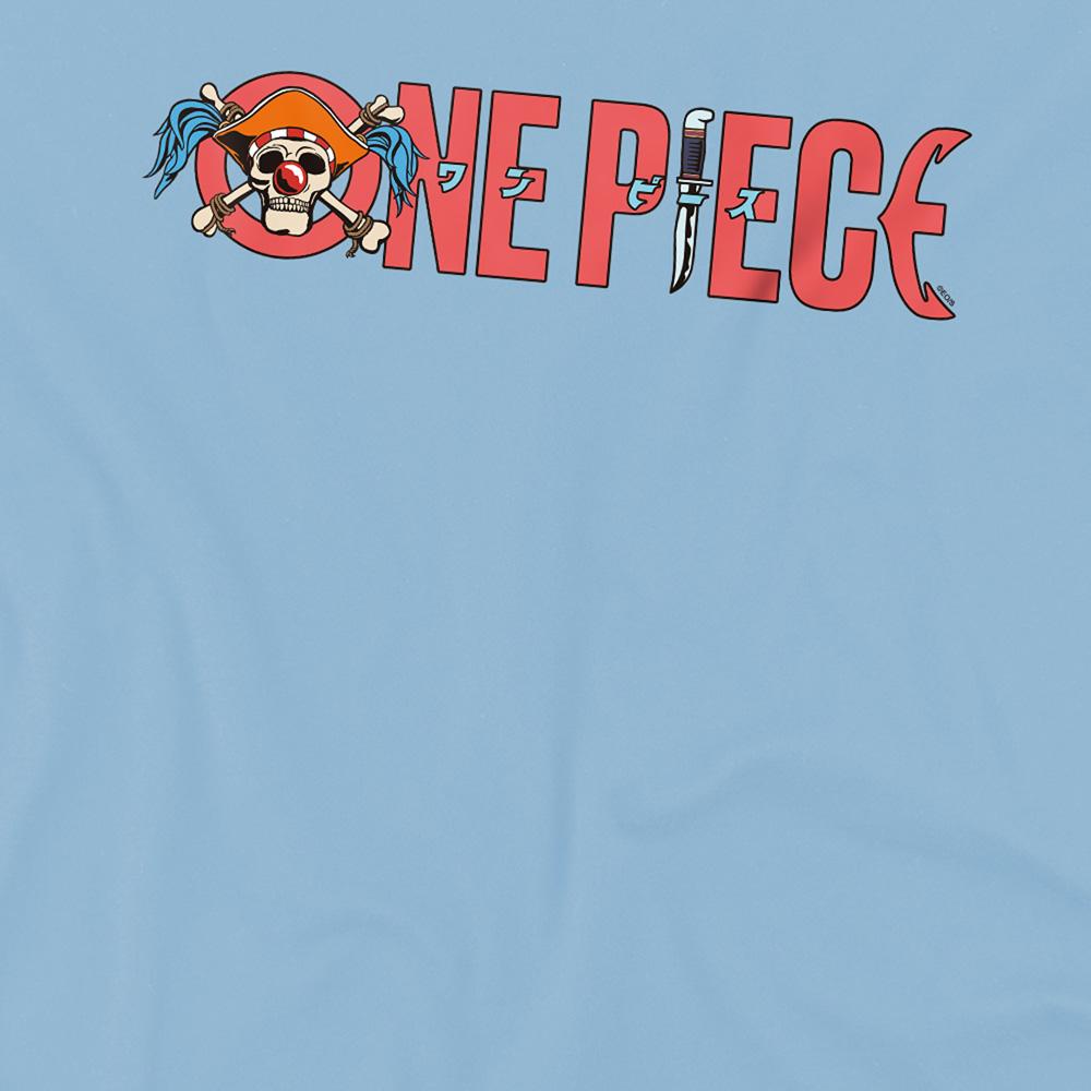 Light Blue - Side - One Piece Childrens-Kids Buggy the Clown Sweatshirt