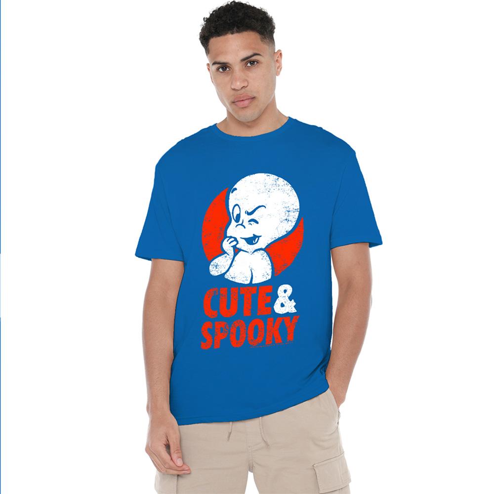 Royal Blue - Lifestyle - Casper Unisex Adult Cute And Spooky T-Shirt