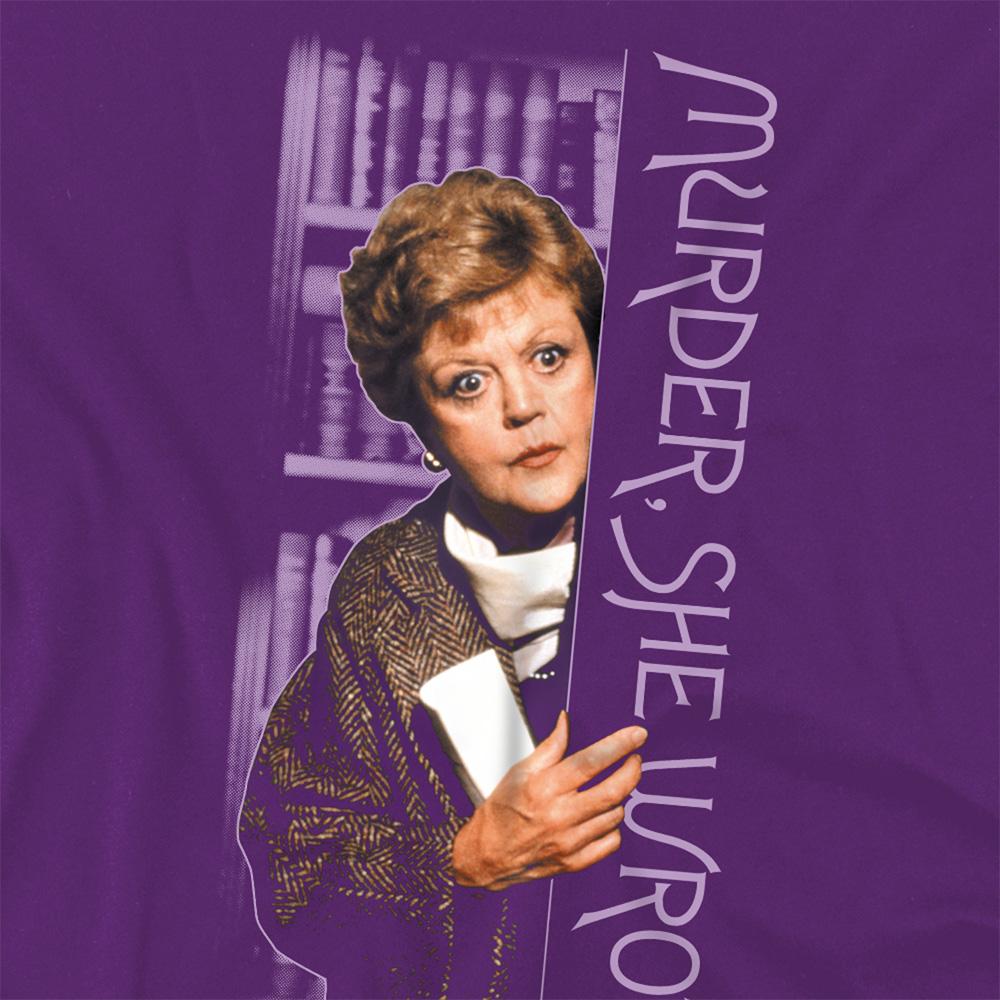 Purple - Side - Murder She Wrote Unisex Adult Surprise T-Shirt