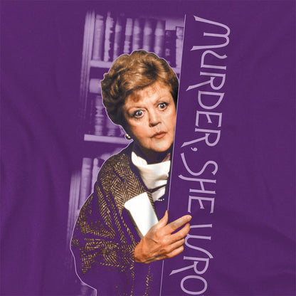 Purple - Side - Murder She Wrote Unisex Adult Surprise T-Shirt