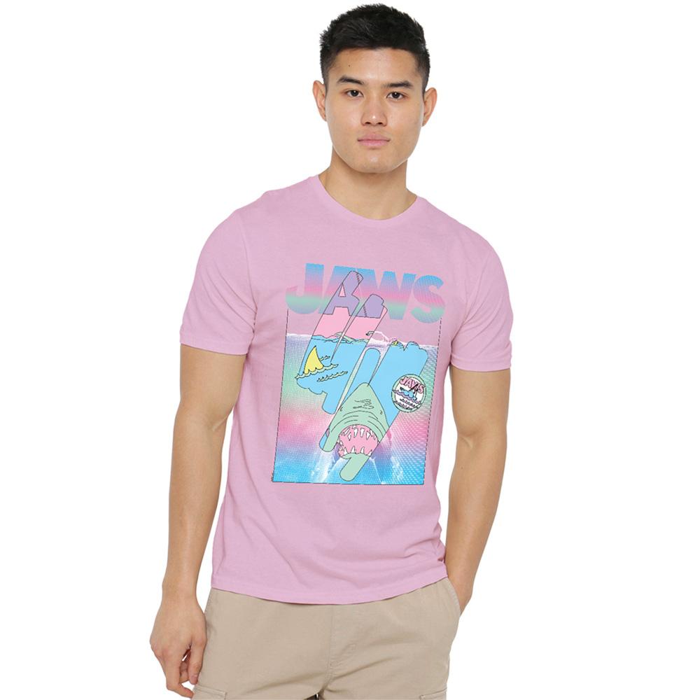 Light Pink - Lifestyle - Jaws Unisex Adult Poster 50th T-Shirt