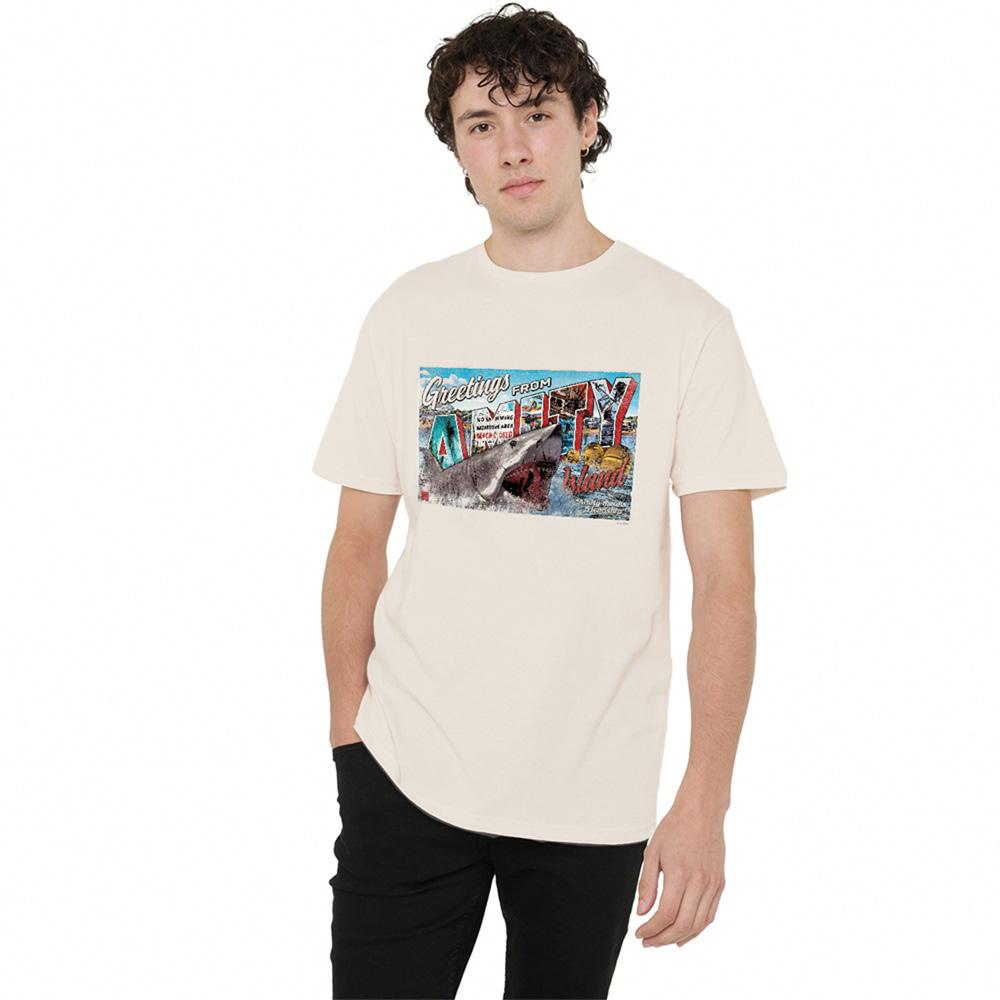 Natural - Lifestyle - Jaws Unisex Adult Postcard 50th T-Shirt