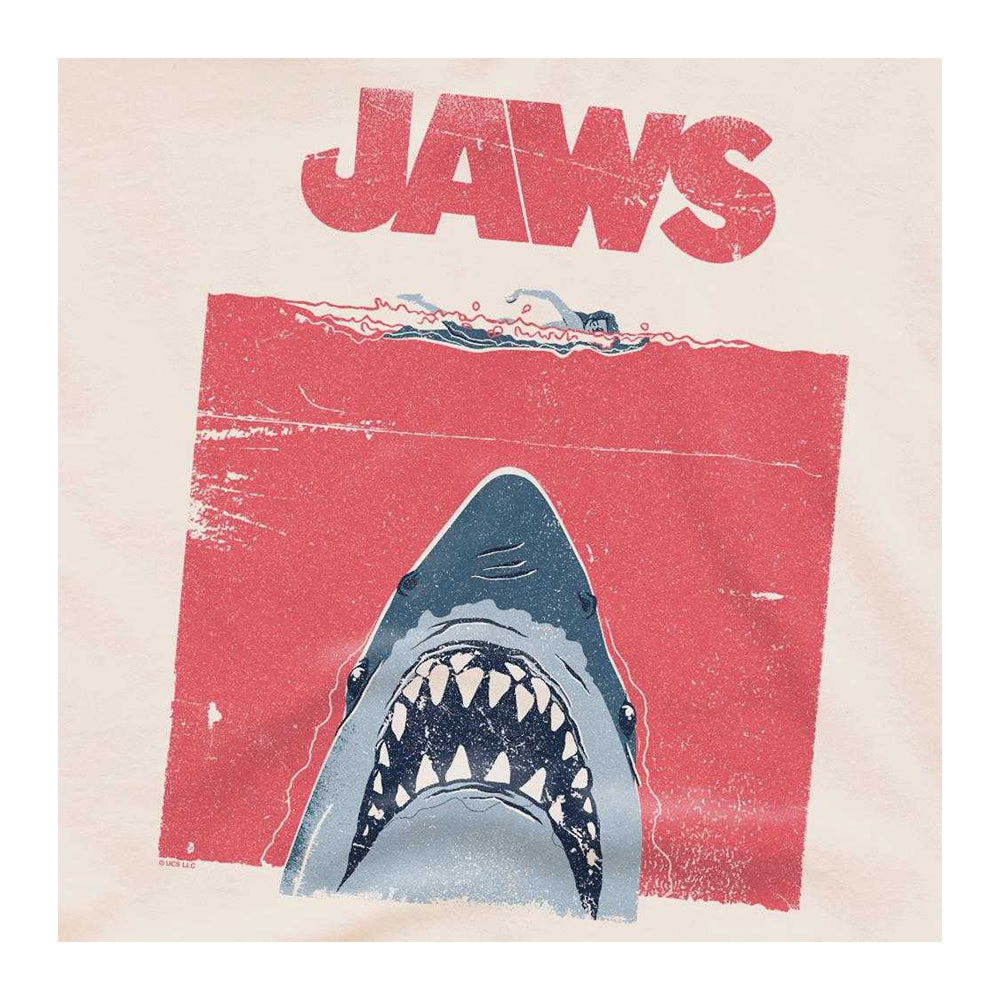 Natural - Side - Jaws Unisex Adult Poster 50th T-Shirt