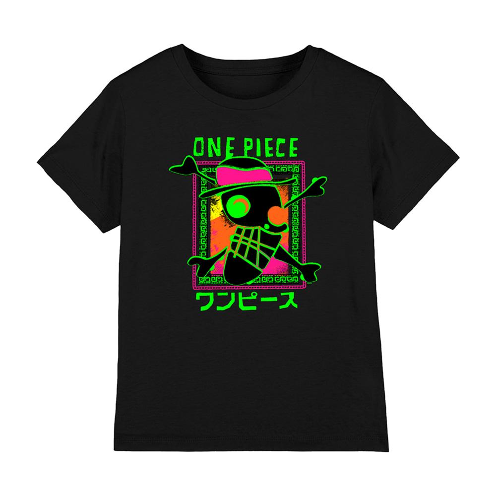 Black - Front - One Piece Childrens-Kids Logo Ringspun Cotton T-Shirt