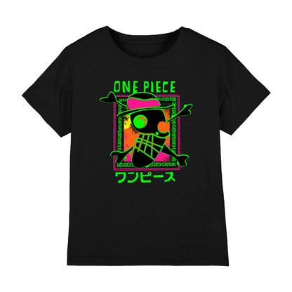 Black - Front - One Piece Childrens-Kids Logo Ringspun Cotton T-Shirt