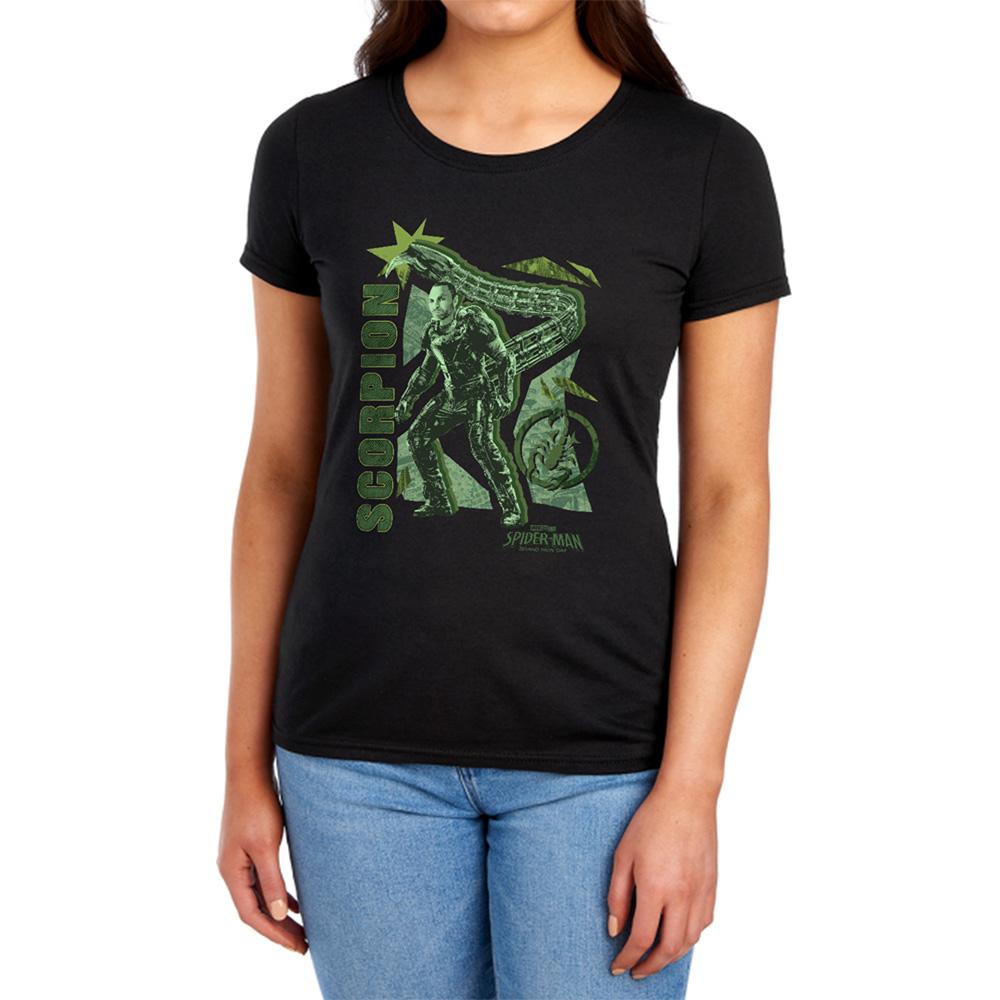 Black - Lifestyle - Spider-Man: Brand New Day Womens-Ladies Villain Scorpion Fitted T-Shirt