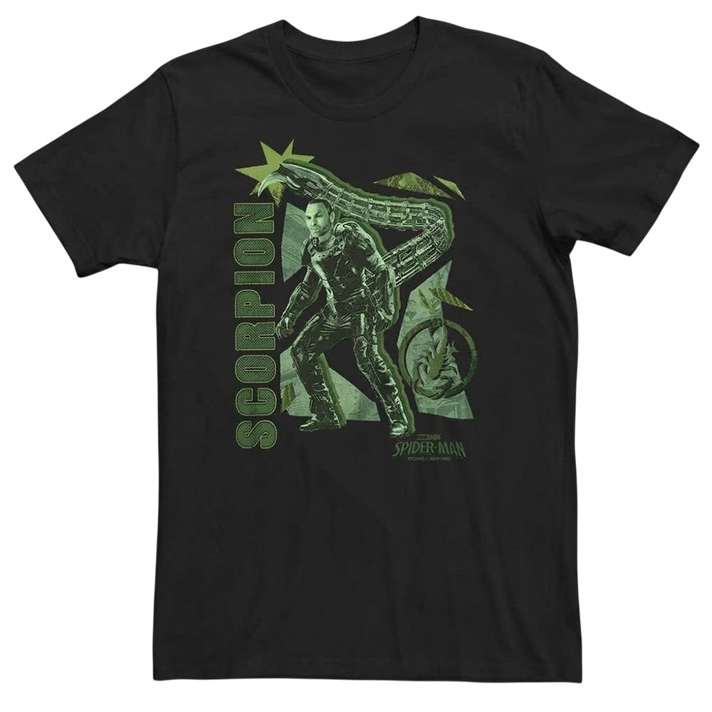 Black - Front - Spider-Man: Brand New Day Womens-Ladies Villain Scorpion Fitted T-Shirt