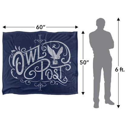 Multicoloured - Side - Harry Potter Owl Post Blanket
