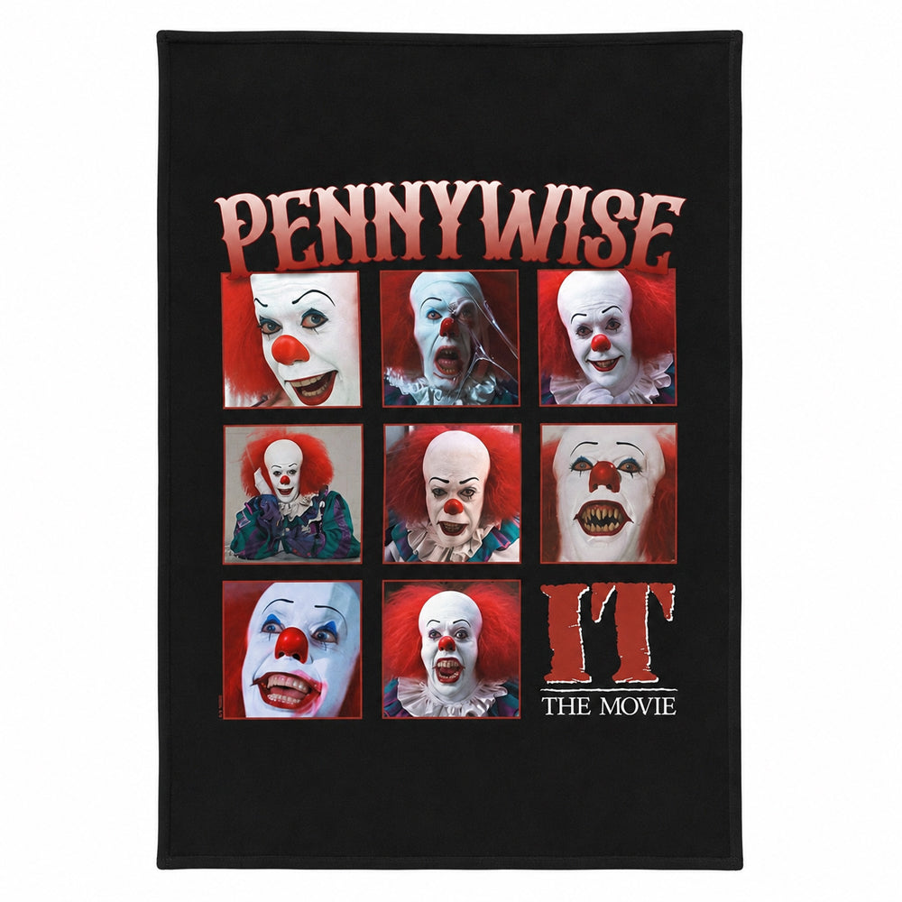 Multicoloured - Front - It Pennywise Blanket