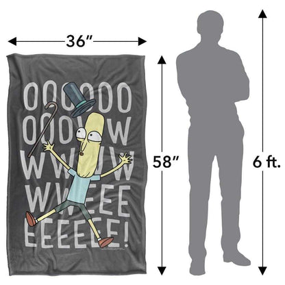 Multicoloured - Lifestyle - Rick And Morty Graphic Print Mr. Poopybutthole Blanket