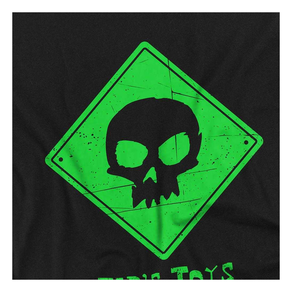 Black - Side - Toy Story Childrens-Kids Sid´s Toys T-Shirt
