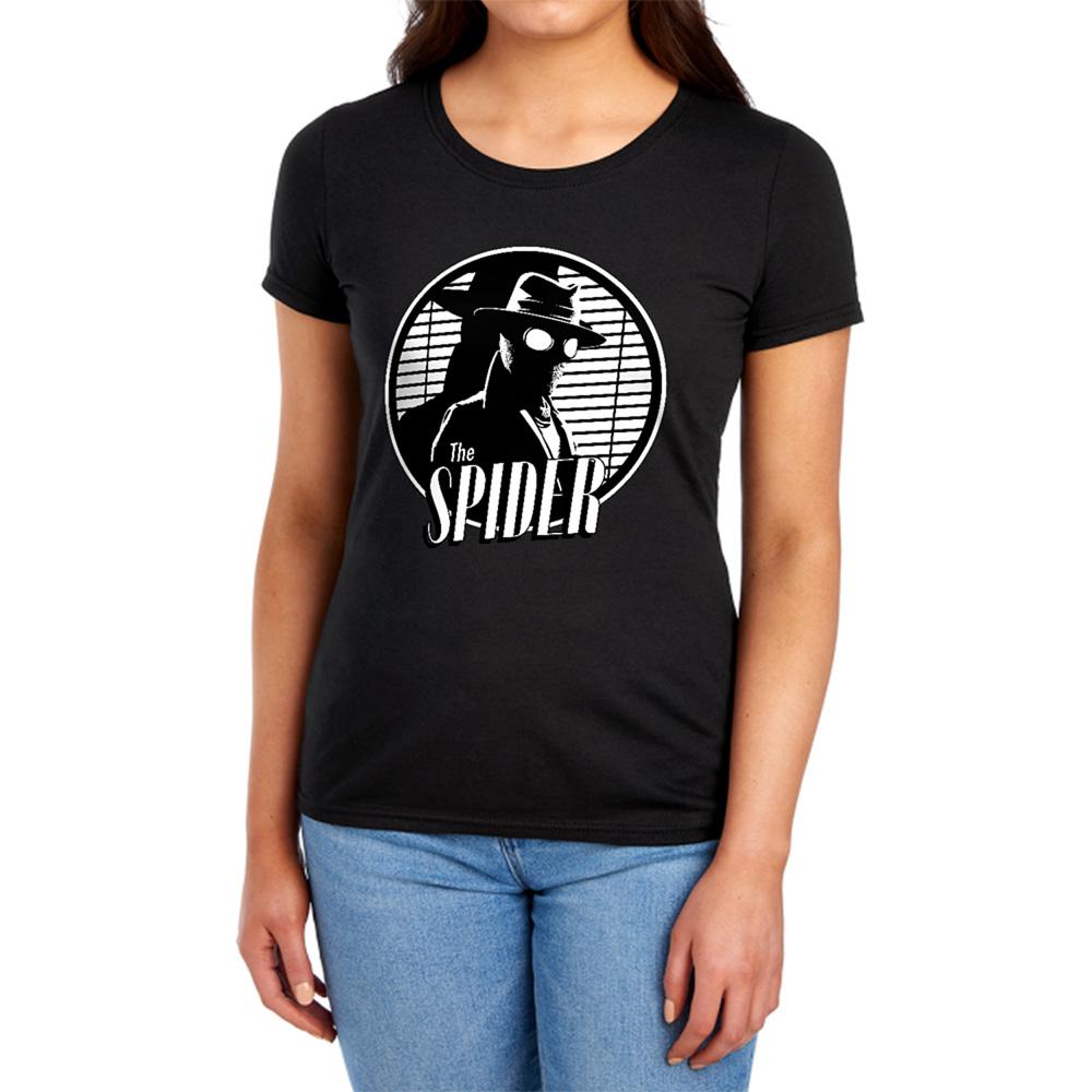 Black - Lifestyle - Spider-Noir Womens-Ladies Spotlight Fitted T-Shirt