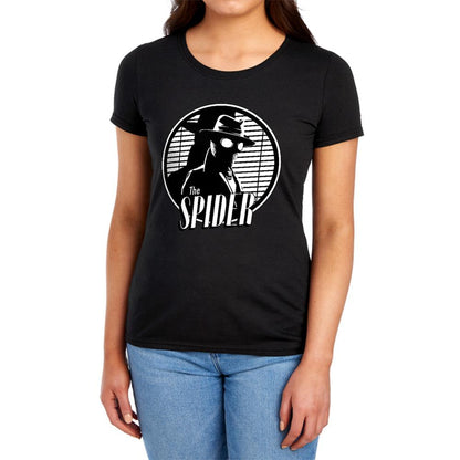 Black - Lifestyle - Spider-Noir Womens-Ladies Spotlight Fitted T-Shirt