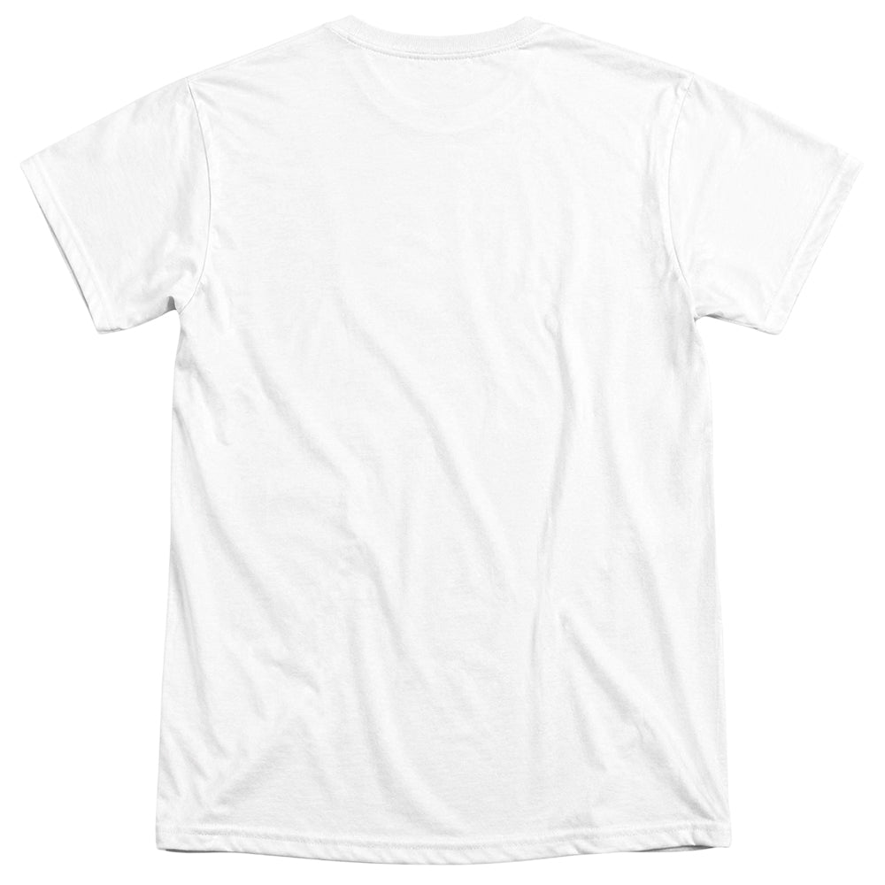 White - Back - Star Wars Womens-Ladies Darth Vader Retro Poster Fitted T-Shirt