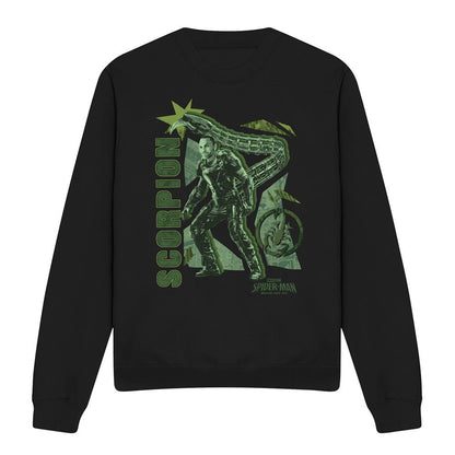 Black - Front - Spider-Man: Brand New Day Unisex Adult Scorpion Sweatshirt