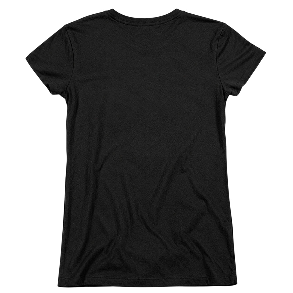 Black - Back - X-Men Womens-Ladies Fitted T-Shirt