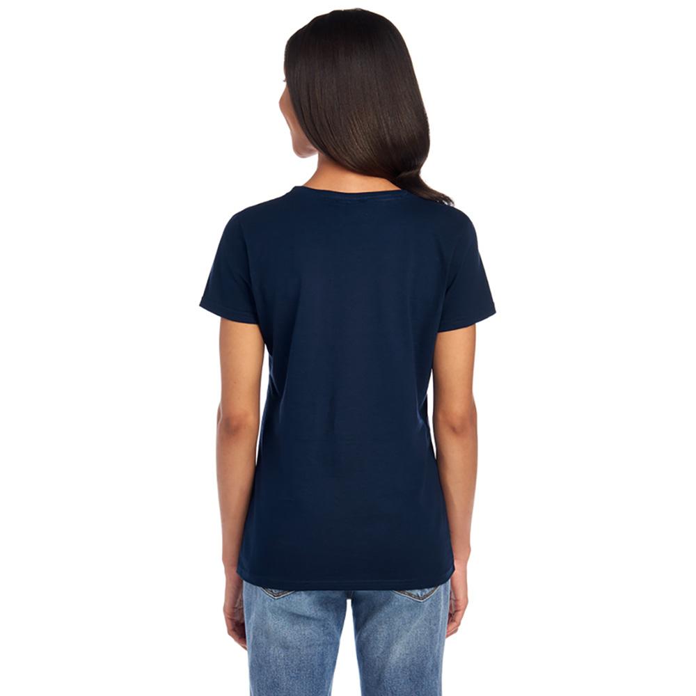 Navy - Back - One Piece Womens-Ladies Going Merry Ringspun Cotton Fitted T-Shirt