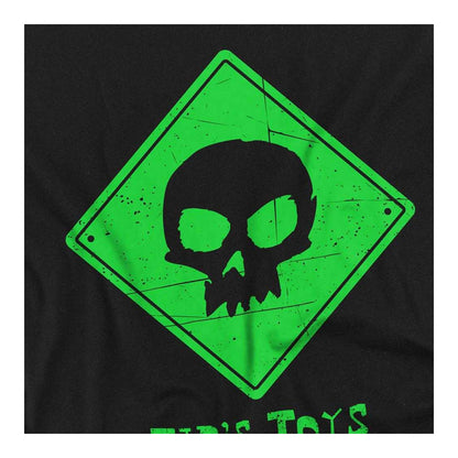 Black - Side - Toy Story Unisex Adult Logo Ringspun Cotton Long-Sleeved T-Shirt