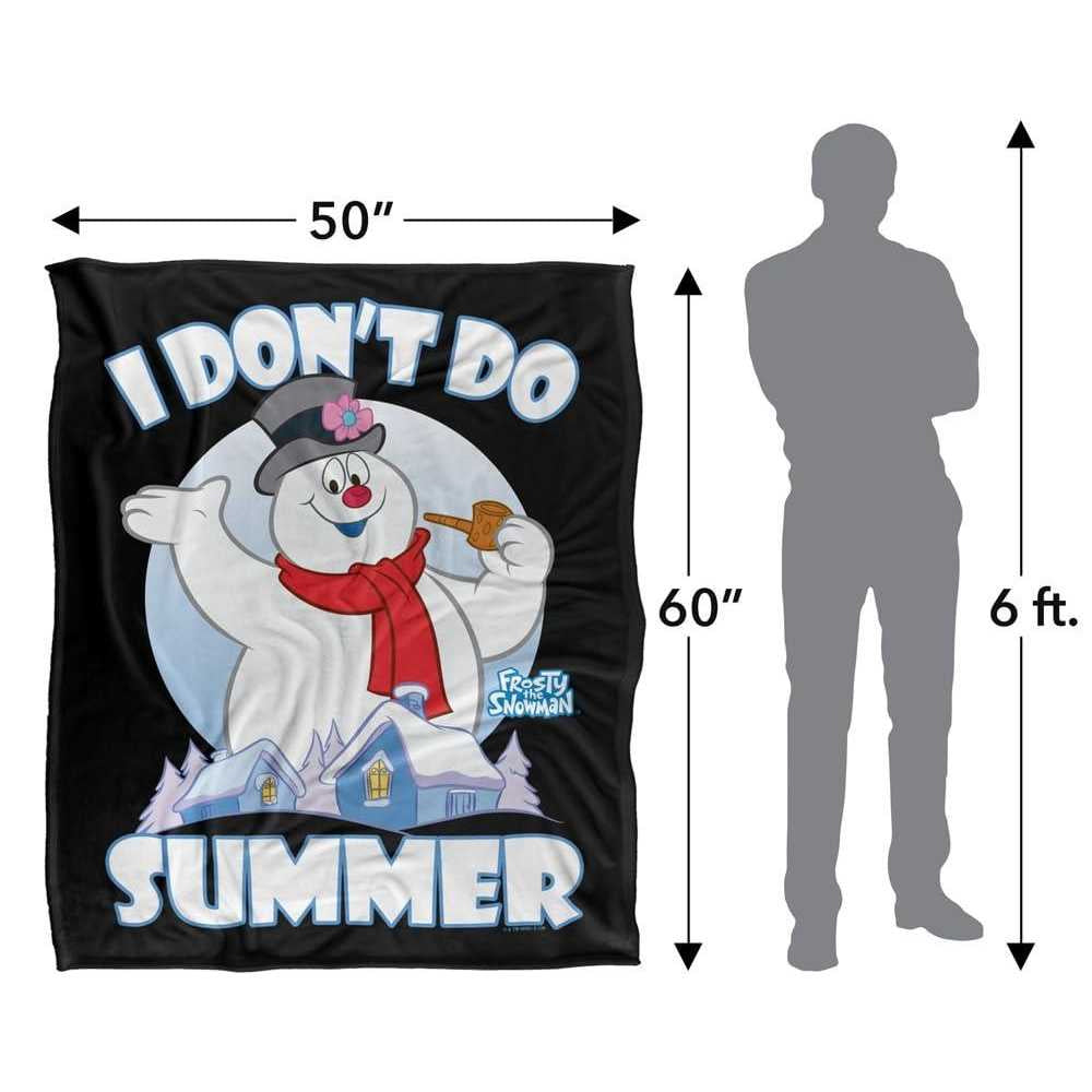 Multicoloured - Lifestyle - Frosty The Snowman I Don´t Do Summer Blanket