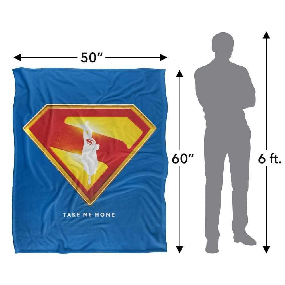 Multicoloured - Lifestyle - Superman Take Me Home Throw