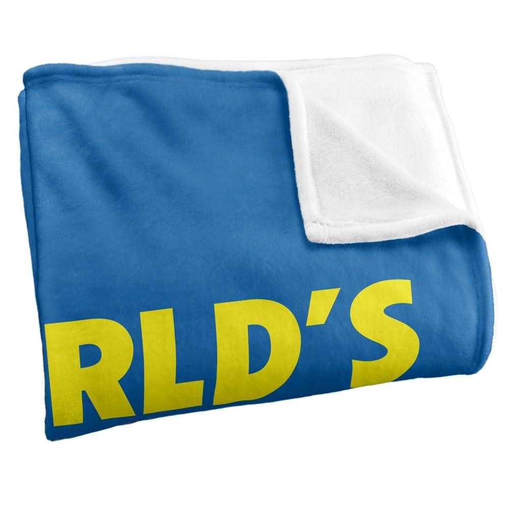 Multicoloured - Side - Superman World´s Greatest Dad Blanket