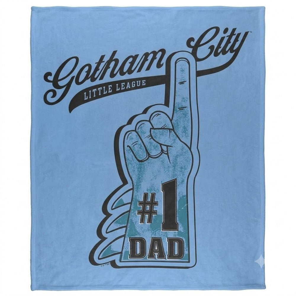Multicoloured - Front - Batman Gotham City Throw