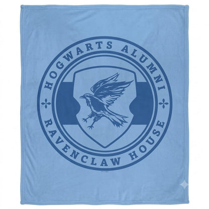 Multicoloured - Front - Harry Potter Silky Ravenclaw Throw