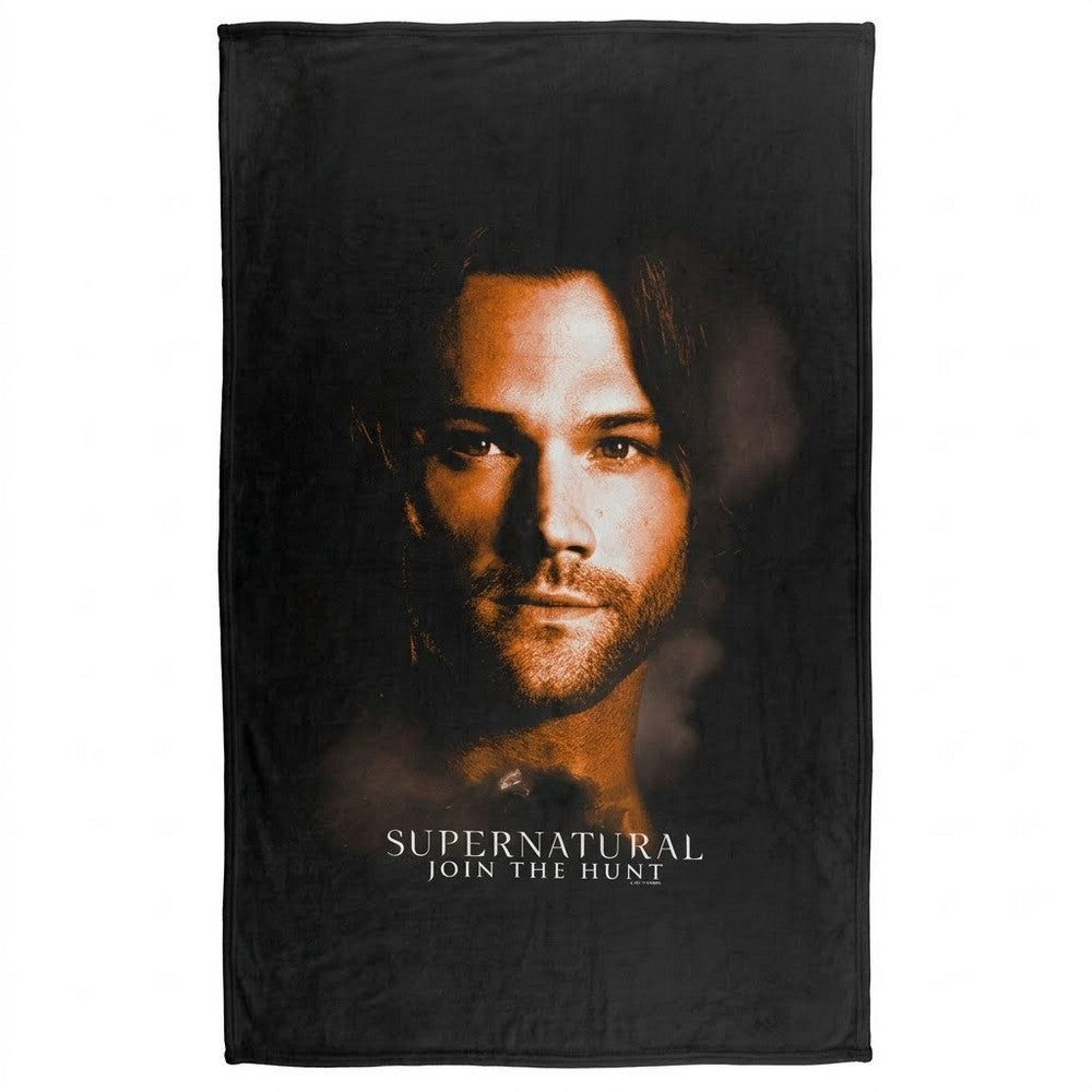 Multicoloured - Front - Supernatural Fleece Sam Winchester Throw