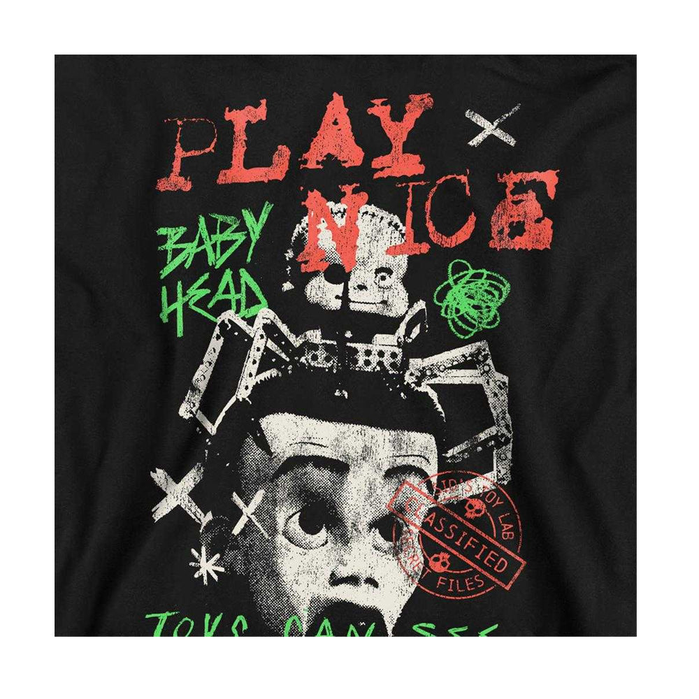 Black - Side - Toy Story Unisex Adult Toys Can See Long-Sleeved Sweatshirt